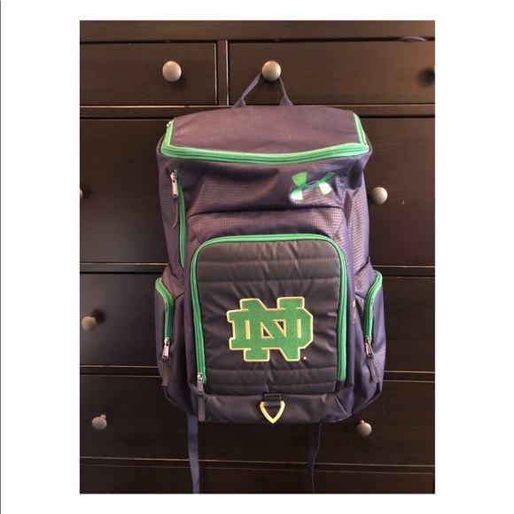 notre dame bookbag